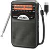 Selius Piccola radio AM/SW/FM con batteria ricaricabile