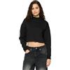 Urban Classics Damen Ladies Cropped Oversized Sweat High Neck Crew