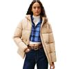 Tommy Jeans Tjw Hooded Midi Puffer Jacket Dw0dw21626 Piumino Donna (Pacco da 1)