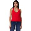 Amazon Essentials Donna Top con Scollo all'Americana a Costine Slim