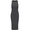ONLY Onlbelfast Stripe S/L Mididress Jrs Noos Abito Midi Donna