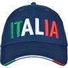 FIGC 253305 Italia Cappellino da Baseball, Blu, Etichettalia Unica Unisex-Adulto