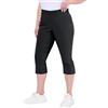 Ulla Popken Donna Pantaloni | Taglie forti, Plus Size, Pantaloni Capri di bengalina, estremamente elasticizzati e quasi ingualcibili