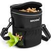 Rudelkönig Borsa Addestramento Cane - Porta Premi e Snack per Cani | Marsupio con scomparto sacchetti igienici, moschettone e tracolla regolabile - resistente e lavabile