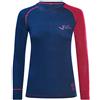 Black Crevice Maglia A Manica Lunga, Donna, Lana Merino Maglia Donna