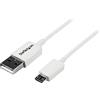 StarTech.com USBPAUB1MW Cavo Micro USB, A a Micro B, 1 m, Bianco