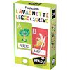 Headu Flashcards Lavagnette Leggo E Scrivo Leggere E Scrivere Fin Da Piccoli It23769 Gioco Educativo Per Bambini 3-6 Anni Made In Italy
