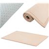 Juskys tappeto morbido e antiscivolo da 200x150 cm per gattonare, ideale per bambino, neonato, yoga - Beige