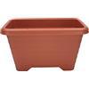Iris Ohyama, Vaso per piante, fioriera sospesa con sistema di drenaggio dell'acqua per il giardinaggio - Air Planter450, Marrone