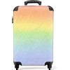 NoBoringSuitcases.com Valigia Bambini, Trolley Bambini, Valigia Per Bambini, Trolley Per Bambini da Viaggio, Valigie Per Bambini Trolley, Trolley Bagaglio a Mano 55x40x20 cm (Arcobaleno - Multicolore)