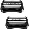 ACWOO 21B Testina Serie 3, 2PCS 21B Testina di Ricambio Compatibile con Braun S3 Testina Rasoio 310s, 320s, 330s, 340s, 360s, 3010BT, 3020s, 3030s, 3040s, 3080s ecc, Uso a Secco o Sotto Acqua