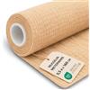 Amazinggirl Mussola di Cotone al Metro Tessuto Mussolina Leggero per Cucito | Stoffa morbida per Cucire Copertina Runner Tavolo Abito Estivo Bimbi Accessori Oeko Tex 0,5 M x 160 cm Beige