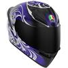 Agv Casco Moto Integrale AGV K1 S WINDRUNNER Nero Viola Silver