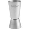 Jigger 20/40 ml, BarUp, Argento, ⌀40x(H)80mm, Rotondo