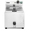 Hendi Friggitrice profonda XL con rubinetto di scarico HENDI GOLIATH, HENDI, 10L, 400V/10200W, 300x585x(H)392mm