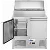 Arktic Saladette a due porte con vetrinetta GN 300L, Arktic, 169L, 230V/310W, 700x915x(H)1030mm