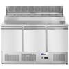 Arktic Saladette a tre porte con vetrinetta GN 380L, Arktic, 253L, 230V/310W, 700x1380x(H)1105mm