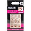 GLAM UP Glam'Up Paris - Unghie finte quadrate Cat Eye riutilizzabili | Riutilizzabili
