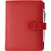 Exacompta Agenda Organizzatore Exacompta Exatime 17 Cali piena - 190 x 150 mm - Gennaio 2016 a gennaio 2017 - annata 2016 rosso