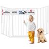 BabyDan Flex M, 90-146 cm, cancelletto per scale/divisorio per stanze, bianco, Made in Denmark - Cancelletto per bambini/cancello di sicurezza (cancelletto per animali domestici/cancello per cani/ box per cani)