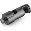 JADUFHU Supporto Soffione Doccia per Asta Scorrevole Regolabile 16-27mm | Supporto Doccetta Con Gancio, Installazione Semplice Adatto Per Barra, Saliscendi Grigio