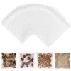 AiQInu 200 Pezzi Sacchetti per Confetti Adesive, 10 x 10 cm Bustine Trasparenti Richiudibili, Sacchetto Regalo per Matrimonio Battesimo, Bustine per Confetti Biscotti