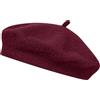 Alaoo Berretto Francese Donna, Berretto Classico | Cappello Parigino Donna, Moderno Cappello da Pittore, Berretto Artista, Cappello abbinato all'abbigliamento
