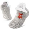 Veximora Calze Antiscivolo Donna Morbide, Regalo di Natale Donna | Regalo per lei; pile soffice; calze termiche antiscivolo; idea regalo di compleanno per mamma