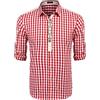 COOFANDY Camicia da uomo a quadri, vestibilità normale, a maniche lunghe, da uomo, per il tempo libero, a quadri, per l'Oktoberfest