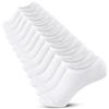 OFFCUP Calzini Antiscivolo, Invisible Corti Basse Salvapiede Calzes, Calze Barca Casual Morbidi Calze Barca con Silicone per Scarpe Ginnastica e Mocassini