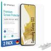 smartect TPU Pellicola Protettiva 2 Pezzi Opaca per Samsung Galaxy S22 | Schermo Protettivo HD Anti Graffio, Senza Bolle, Antiriflesso, Compatible Impronte Digitali, Compatible Cover