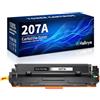 Halloya 207A W2210A con chip toner compatibile con HP 207A 207X W2210X di ricambio | Compatibile per HP Color per Laserjet Pro MFP M283fdw M255dw M282nw M283fdn M255nw nero