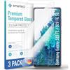 smartect Vetro Temperato 3 Pezzi per Samsung Galaxy S20 FE | Schermo Protettivo HD Anti Graffio, Pellicola Protettiva Senza Bolle, 0.3 mm Ultra Trasparente, Durezza 9H, Ultra Resistente