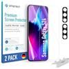 smartect TPU Pellicola Protettiva 2 + 2 Pezzi per Samsung Galaxy S24 | Schermo + Fotocamera, Protezione Anti Graffio, Senza Bolle, Ultra Trasparente, Compatible Impronte Digitali, Compatible Cover