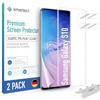 smartect TPU Pellicola Protettiva 2 + 2 Pezzi per Samsung Galaxy S10 | Schermo + Fotocamera, Protezione Anti Graffio, Senza Bolle, Ultra Trasparente, Compatible Impronte Digitali, Compatible Cover
