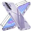 iVoler Cover per Samsung Galaxy A57 5G Anti-Ingiallimento, con 2 Pellicole | Trasparente,Anti-Ingiallimento, Antiurto di Grado Militare, Custodia Design Ultra Sottile e Leggero, Stile Minimalista