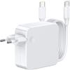 NEUE DAWN 100W 96W Caricatore USB C per MacBook Pro Air Neo 13" 14" 15" M5 M4 M3 M2 | Alimentatore Ricarica Rapida Type C per MacBook Pro 2026 2024 2023 MacBook Air 2026 2025 2024 MacBook 2026, Cavo USB C E-Mark