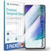 smartect Vetro Temperato 3 Pezzi per Samsung Galaxy S21 FE | Schermo Protettivo HD Anti Graffio, Pellicola Protettiva Senza Bolle, 0.3 mm Ultra Trasparente, Durezza 9H, Ultra Resistente