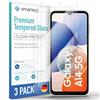 smartect Vetro Temperato 3 Pezzi per Samsung Galaxy A14 4G & 5G | Schermo Protettivo HD Anti Graffio, Pellicola Protettiva Senza Bolle, 0.3 mm Ultra Trasparente, Durezza 9H, Ultra Resistente