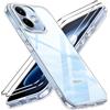 iVoler Anti Ingiallimento Chiaro Cover per Xiaomi Redmi Note 17 Pro 5G con 2 Pezzi Pellicola Vetro Temperato[Antiurto di Grado Militare] Custodia Trasparente Sottile Case