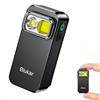 Blukar Torcia LED Potente Ricaricabile, Mini Torcia EDC con Clip | 3 Fonti di Luce & 5 Modalità, Funzione Memoria, Lunga Durata, Portatile Impermeabile per Campeggio/Blackout