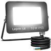 Lepro Faretto LED da Esterno, 10W 850LM 5000K, Impermeabile IP65 | Faro LED Esterno , Proiettore da Esterno , Luce di Sicurezza per Giardino, Corridoio, Illuminazione Interna ed Esterna