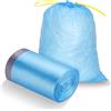 O2frepak Sacchetti Spazzatura 30 litri con Manici,Sacchi Rifiuti Resistenti,Sacchetti Immondizia,Big Garbage Gags (50x60cm,100Pezzo)