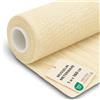 Amazinggirl Mussola di Cotone al Metro Tessuto Mussolina Leggero per Cucito | Stoffa morbida per Cucire Copertina Runner Tavolo Abito Estivo Bimbi Accessori Oeko Tex 1 M x 160 cm Beige Chiaro