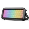 GdjRttk 120W Wallwasher Luce da Palcoscenico RGB, 640 LEDs con Effetti di Stroboscopica, Illuminazione Palco DMX con Suono Attivato und 32 Effetti di Luce, Faro LED per Matrimoni Cortili Palchi