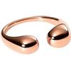 Purelei® Anello Embrace - Anello da donna impermeabile in acciaio inox durevole - Anelli regolabili di taglia (S-M/M-L) - Bigiotteria per il tuo look personalizzato