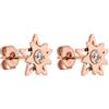 Purelei Shining Star, orecchini da donna a forma di stella con zirconi, in filigrana in acciaio inox, eleganti orecchini a stella, orecchini scintillanti, gioielli Ear Stack, regalo per donne