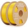 DEEPLEE PLA Seta Lucida Filamento 1.75mm, Lucentezza Seta, Oro, 2kg | Colore oro, 2kg, precisione ±0.02mm, superficie liscia e lucida, colori vibranti, compatibile con stampanti 3D FDM