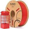 ELEGOO PLA Filamento Stampante 3D 1.75mm Rosso 1KG | Precisione Dimensionale +/- 0.02mm, per La Maggior Parte delle Stampanti 3D