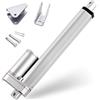 DC HOUSE DCHOUSE Attuatori lineari Attuatori di movimento lineari 1000N/100KG Attuatore lineari da 350mm/14" Corsa Attuatore lineari da 12V DC Motore elettrico Staffa di montaggio